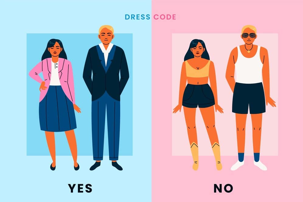 Work dress code for interviews